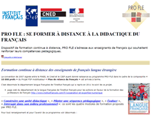 Tablet Screenshot of pro-fle.info